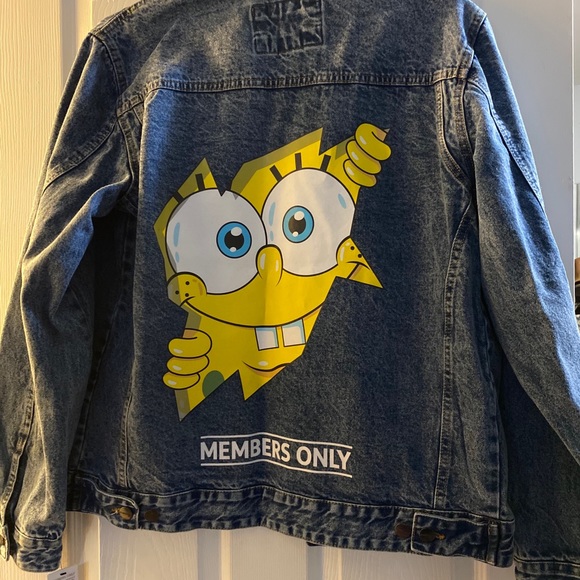 Members Only Nickelodeon Denim Jacket - Picture 2 of 5